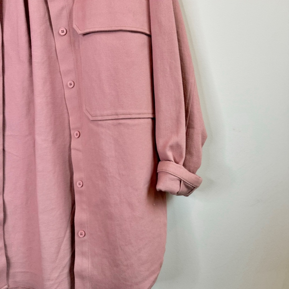 NICHOLAS Calista Shacket In Rose - Picture 5 of 10